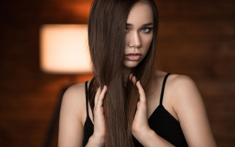 dauerhaft glatte Haare funktioniert